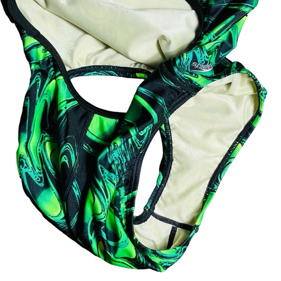 Women’s Speedo Solar Canopy Purpose Flyback Racerback Swimsuit Size 12/38 Lined. - Picture 8 of 16